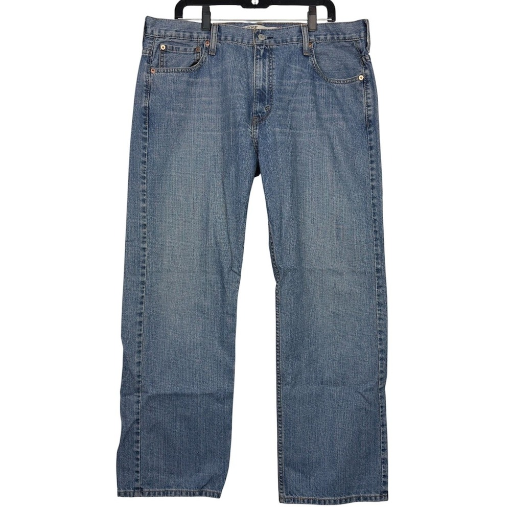 Levi's 569 Loose Straight Blue Jeans Mens 36x30 Baggy Wide Leg Y2K Cotton Denim